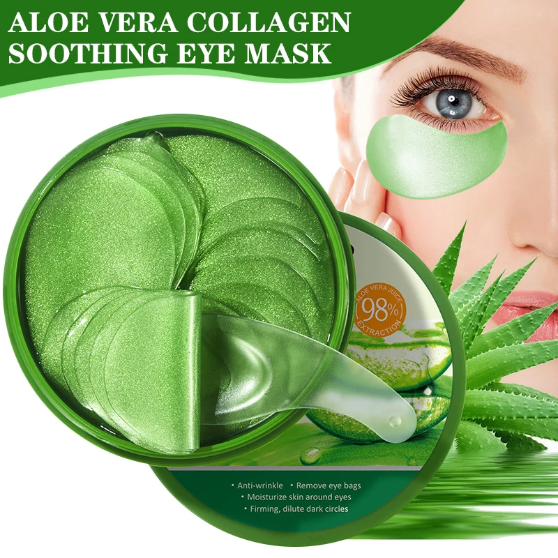 Sheet Mask Collagen - 60 pz Aloe Vera Collagene Maschera