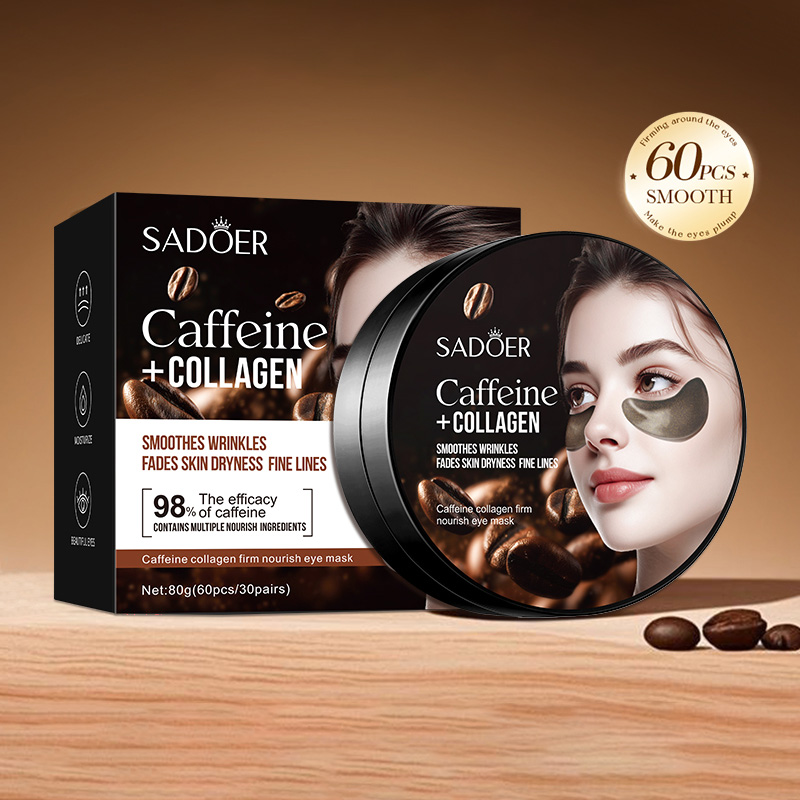 Sheet Mask Collagen - 60 pz SADOER Caffeina Cristallo Collagene