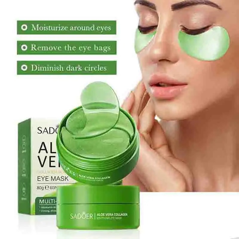 Sheet Mask Collagen - 60 pz Aloe Vera Collagene Maschera