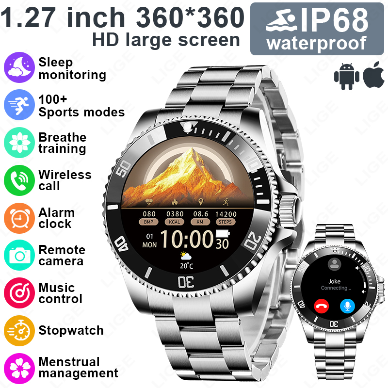 Nuovo Smartwatch di Lusso LIGE - Korean Men Lifestyle recensione e prezzo