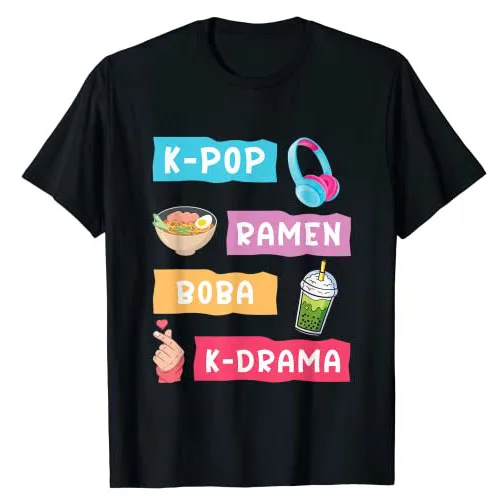 Maglietta K-Pop alla Moda per  - Korean Men Lifestyle recensione e prezzo