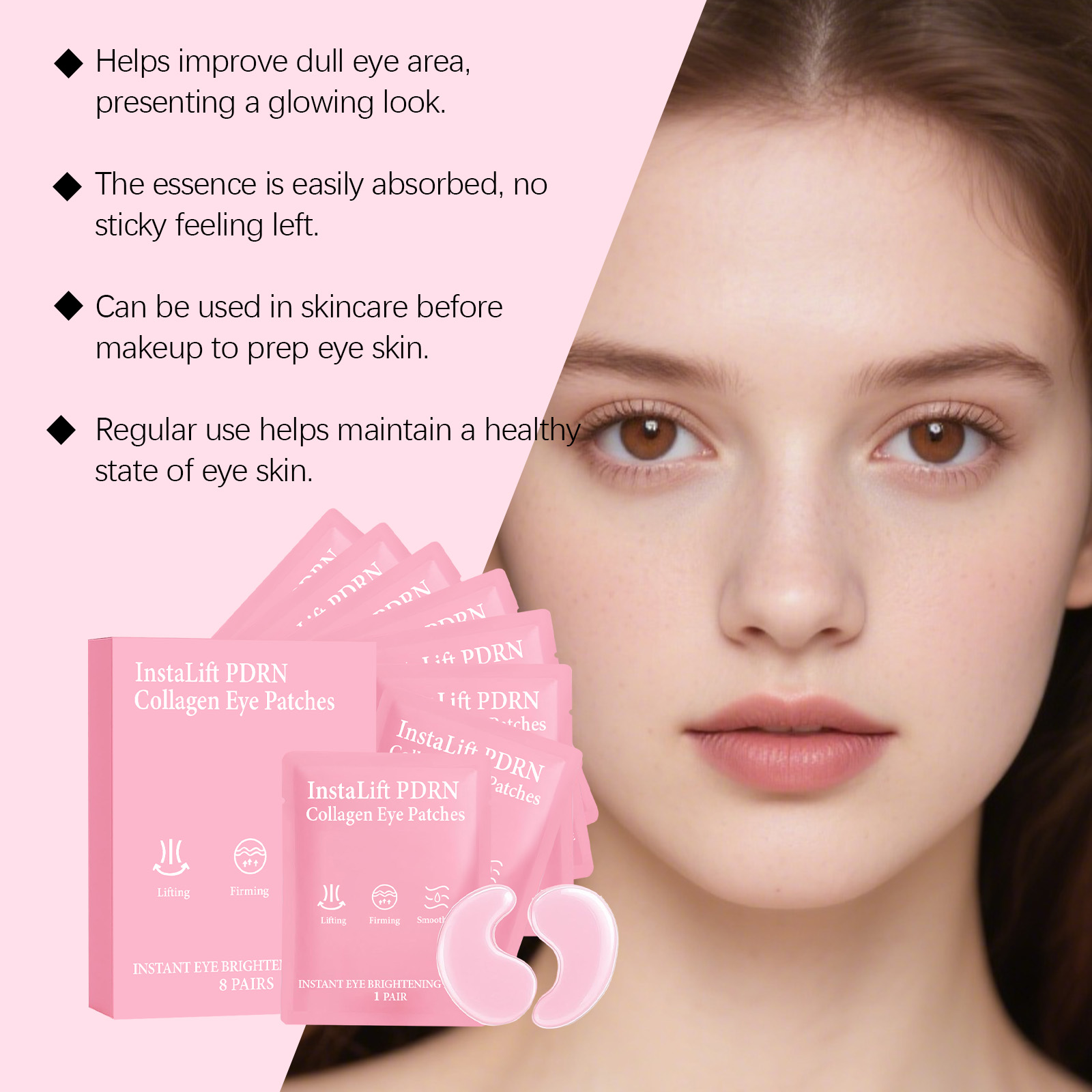 Instalift PDRN Patch per occhi - Sheet Mask Collagen recensione e prezzo
