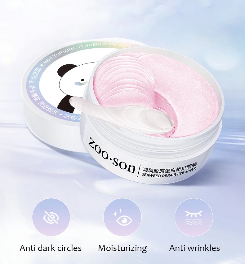 60 Pezzi Maschera Occhi al Col - Sheet Mask Collagen recensione e prezzo